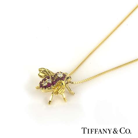 tiffany and co return to tiffany necklace|return to tiffany bee pendant.